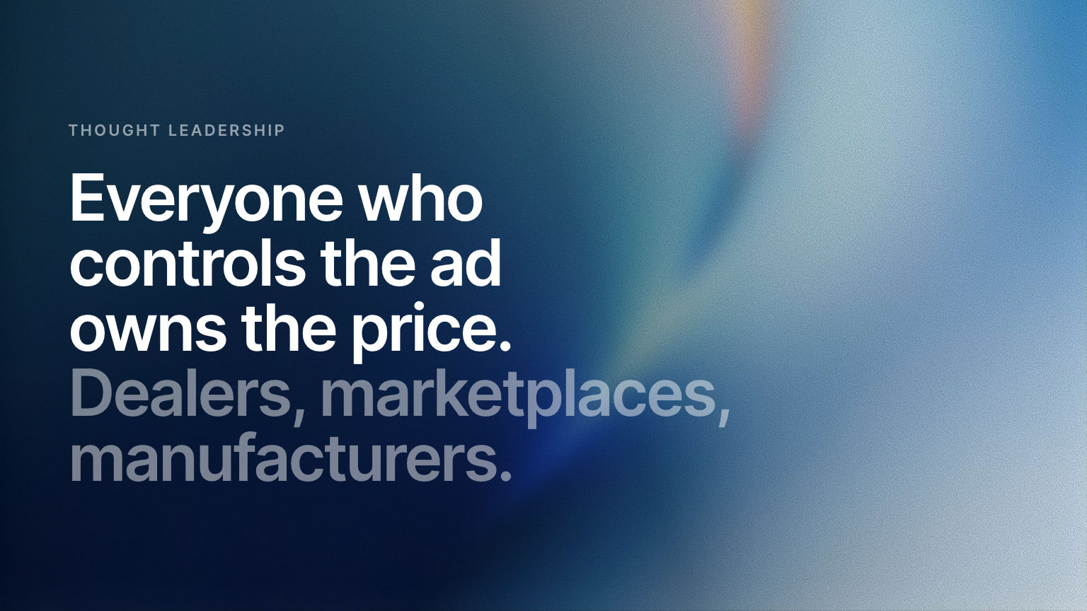 Who owns the advertised price? The FTC just answered