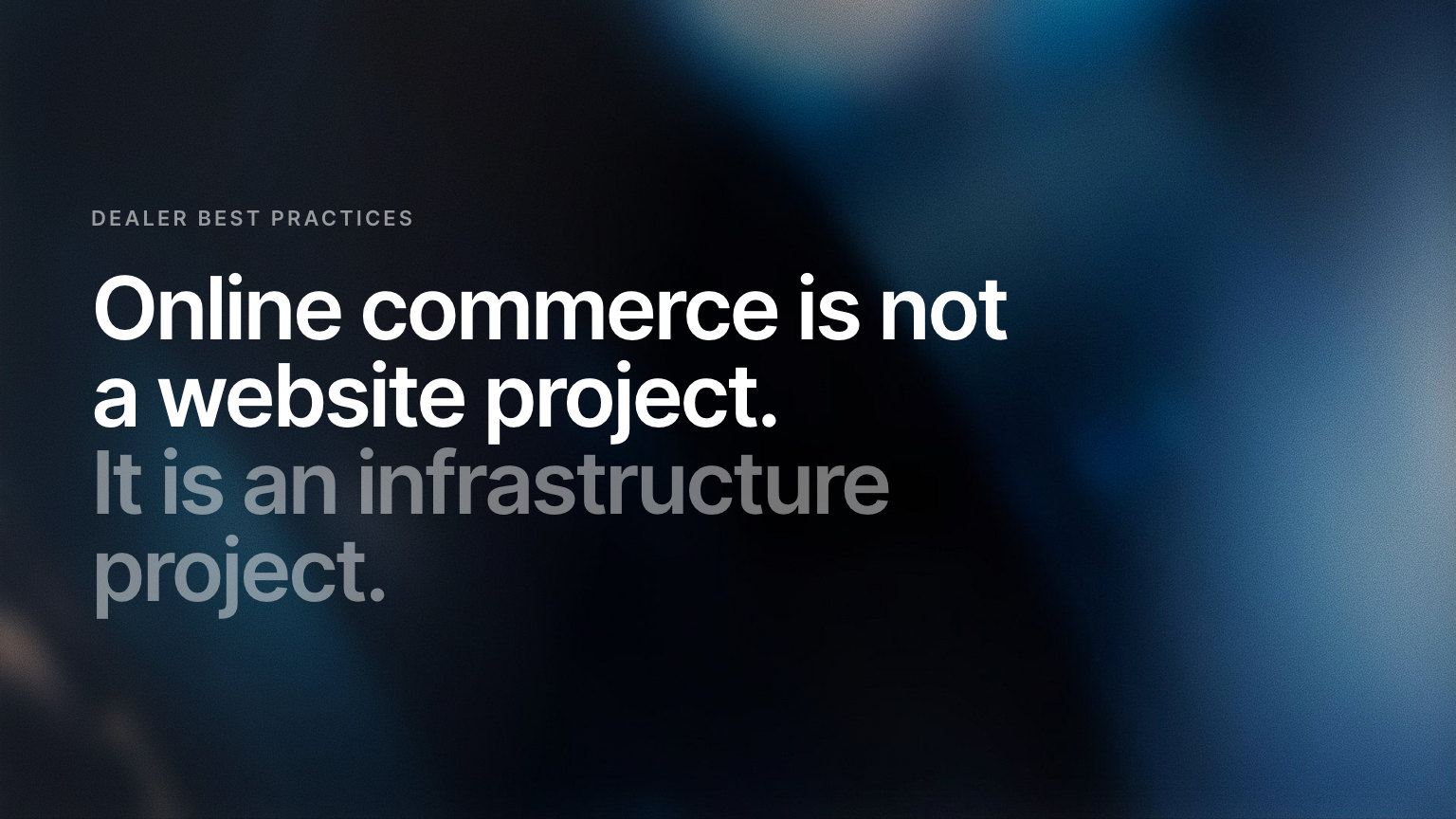 The OEM's Guide to Building a Future-Proof Online Vehicle Sales Strategy
