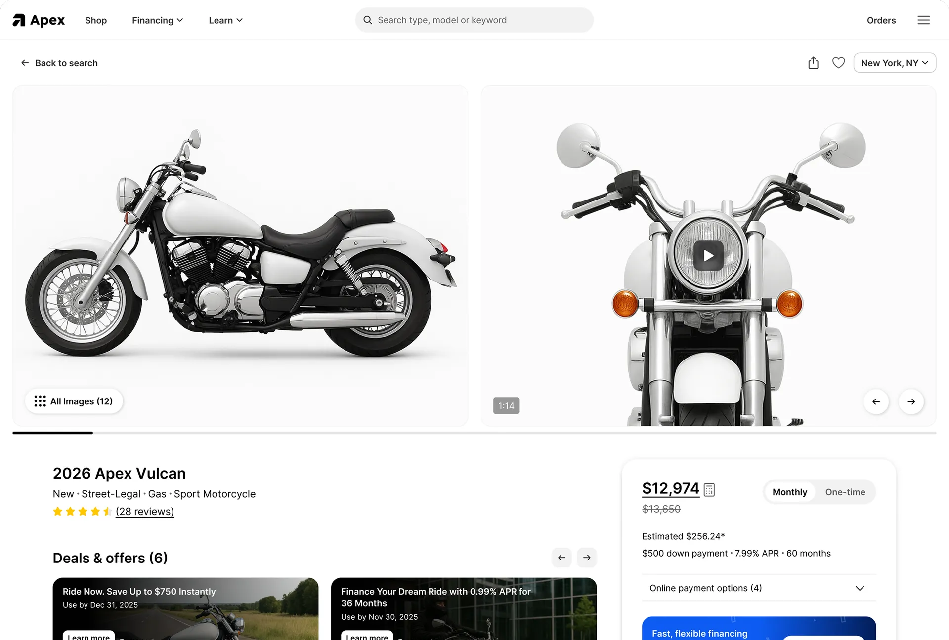 Dealership website powered by Ekho
