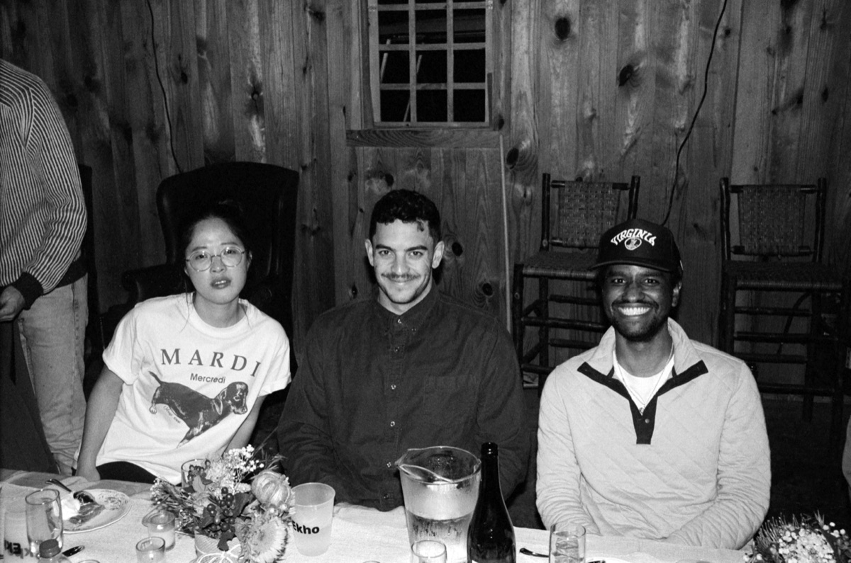 Connie, Bongi, and Tim at the 2025 offsite